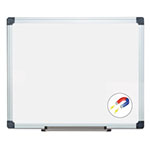 MasterVision™ Porcelain Value Dry Erase Board, 24 x 36, White, Aluminum Frame view 3