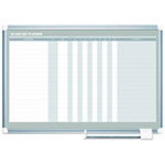 MasterVision™ In-Out Magnetic Dry Erase Board, 36x24, Silver Frame view 3