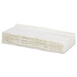 Boardwalk Scrim Wipers, 4-Ply, White, 9 3/4 x 16 3/4, 900/Carton view 1