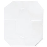 Boardwalk Premium Half-Fold Toilet Seat Covers, 14.25 x 16.5, White, 250 Covers/Sleeve, 4 Sleeves/Carton view 1