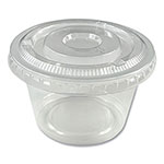 Boardwalk Souffle/Portion Cups, 4 oz, Polypropylene, Translucent, 2,500/Carton view 2