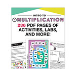 Carson Dellosa In a Flash USB, Intro to Multiplication, Ages 7-9, 236 Pages view 4
