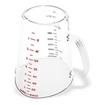 Carlisle Commercial Measuring Cup, 0.5 gal, Clear view 1