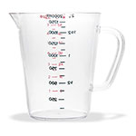 Carlisle Commercial Measuring Cup, 0.5 gal, Clear view 3