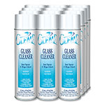 Claire Gleme Glass Cleaner, Fresh Scent, 19 oz Aerosol Spray, Dozen view 1