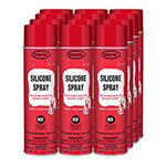 Sprayway Silicone Spray, 11 oz Aerosol Spray, 12 Cans view 2