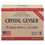 Crystal Geyser Alpine Spring Water, 1 Gal Bottle, 6/Case view 2