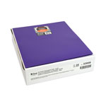 C-Line Two-Pocket Heavyweight Poly Portfolio Folder, 11 x 8.5, Purple, 25/Box view 3