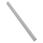 C-Line Slide 'N Grip Binding Bars, White, 11 x 1/2, 100/Box view 1