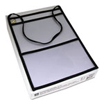 C-Line 2-Pocket Shop Ticket Holder w/Strap, Black Stitching, 150-Sheet, 9 x 12, 15/Box view 1