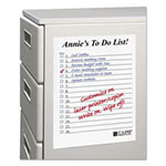 C-Line Peel and Stick Dry Erase Sheets, 8 1/2 x 11, White, 25 Sheets/Box view 2