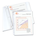 C-Line Standard Weight Polypropylene Sheet Protectors, Clear, 2