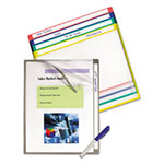 C-Line Write-On Project Folders, Straight Tab, Letter Size, Assorted Colors, 25/Box view 3