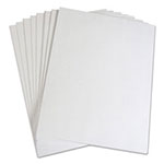 C-Line Embossed Tent Cards, White, 2.5 x 8.5, 2 Card/Sheet, 50 Sheets/Box view 5