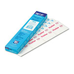 C-Line Time’s Up! Self-Expiring Visitor Badges, One-Day Badge, 3 x 2, White, 100/Box view 1
