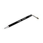 Controltek Replacement Antimicrobial Counter Chain Pen, Medium, 1 mm, Black Ink, Black view 2