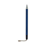 Controltek Antimicrobial Counter Chain Pen, Medium, 1 mm, Blue Ink, Blue orginal image