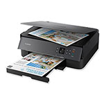 Canon PIXMA TS6420aBK Wireless All-in-One Inkjet Printer, Copy/Print/Scan view 4