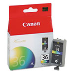 Canon CLI36 (CLI-36) Ink, 100 Page-Yield, Tri-Color view 1