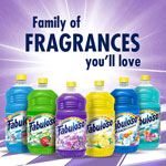 Fabuloso® Multi-Purpose Cleaner, 56 fl oz (1.8 quart), Lemon Scent, 1 Bottle, Yellow view 1