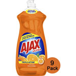 Ajax Triple Action Dish Soap - Liquid - 28 fl oz (0.9 quart) - Orange Scent - 9 / Carton view 1