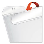 Cardinal Expanding Zipper Binder Pocket, 11 x 8.5, Assorted Colors, 5/Pack view 1