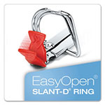 Cardinal FreeStand Easy Open Locking Slant-D Ring Binder, 3 Rings, 4