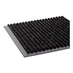 Crown Needle-Rib Wiper/Scraper Mat, Polypropylene, 48 x 72, Charcoal view 3