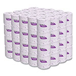 Cascades Select Standard Bath Tissue, 2-Ply, White, 500 Sheets/Roll, 80 Rolls/Carton view 3