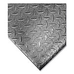 Crown Tuff-Spun Foot Lover Diamond Surface Mat, Rectangular, 36 x 60, Black view 3