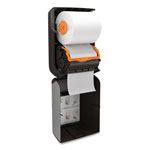 Coastwide Professional™ J-Series Auto-Cut Hardwound Paper Towel Dispenser, 12.32 x 9.34 x 16.67, Black/Metallic view 1