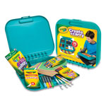 Crayola Create N' Carry Case, Combo Art Storage Case and Lap Desk, 75 Pieces view 2