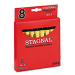Crayola Staonal Marking Crayons, Black, 8/Box view 2