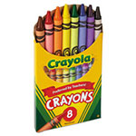 Crayola Classic Color Crayons, Tuck Box, 8 Colors view 1