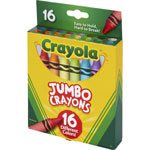 Crayola Jumbo Crayons, Assorted, 16/Pack view 2