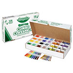 Crayola Crayons and Markers Combo Classpack, Eight Colors, 256/Set view 2