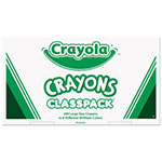Crayola Classpack Large Size Crayons, 50 Each of 8 Colors, 400/Box view 2