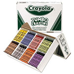 Crayola Jumbo Classpack Crayons, 25 Each of 8 Colors, 200/Set view 3