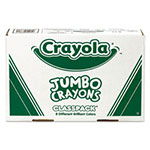Crayola Jumbo Classpack Crayons, 25 Each of 8 Colors, 200/Set view 5