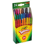 Crayola Twistables Mini Crayons, 24 Colors/Pack view 1