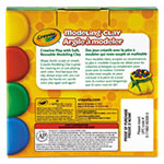 Crayola Modeling Clay Assortment, 1/4 lb each Blue/Green/Red/Yellow, 1 lb view 2