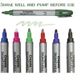 Crayola Metallic Outline Paint Markers - Metallic - 6 / Pack view 1