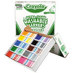 Crayola Ultra-Clean Washable Marker Classpack, Fine Line, Assorted Colors, 200/Pack view 2