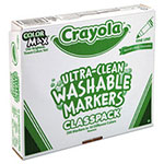 Crayola Ultra-Clean Washable Marker Classpack, Fine Line, Assorted Colors, 200/Pack view 4