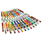 Crayola Erasable Color Pencil Set, 3.3 mm, 2B (#1), Assorted Lead/Barrel Colors, 24/Pack view 4