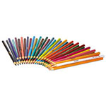 Crayola Short-Length Colored Pencil Set, 3.3 mm, 2B (#1), Assorted Lead/Barrel Colors, 36/Pack view 3