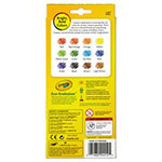 Crayola Erasable Color Pencil Set, 3.3 mm, 2B (#1), Assorted Lead/Barrel Colors, Dozen view 1