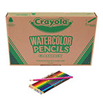 Crayola Watercolor Pencil Classpack, 3.3 mm, Assorted Lead and Barrel Colors, 240/Pack view 2