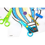 Crayola Young Kids Scissor Skills Activity Kit - Recommended For 3 Year - 1 Kit - Multi view 5