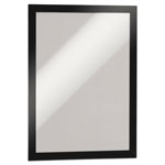 Durable DURAFRAME Sign Holder, 8 1/2 x 11, Black Frame, 2 per Pack orginal image